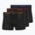 Труси чоловічі Nike Everyday Cotton Stretch Trunk 3 пари black lig crim/des och/deep night logo waistband