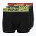 Боксерки чоловічі Nike Dri-Fit Essential Micro 3 pairs blklightcrimson/ brightcitron/evergreenaur