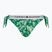 Tommy Hilfiger Cheeky Side Tie Bikini Bottom Print вінтажний тропічний олімпійський зелений
