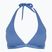 Купальник Tommy Hilfiger Triangle Fixed Rp синій топ з заклинанням