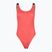 Жіночий злитий купальник Calvin Klein KW0KW02754 Intense Power Rib Scoop Back One Piece-RP сліпучий кораловий