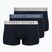 Труси Tommy Hilfiger Trunk WB 3 пари purple pink/antique silverer/aegean sea