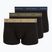 Боксерки чоловічі Tommy Hilfiger Trunk WB 3 pairs army green/wdg blue/ptch blue