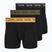 Боксерки чоловічі Calvin Klein LV00NB4410 Brief black w/bronze flash wb/black/oliv