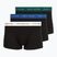Боксерки чоловічі Tommy Hilfiger Trunk WB 3 pack nb//opu blu/orna green/ivory silk