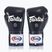 Боксерські рукавички Fairtex Pro Competition з фіксованим великим пальцем зі шкіри сині