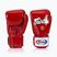 Боксерські рукавички Fairtex Super Sparring - закритий великий палець червоні