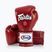 Боксерські рукавички Fairtex Heavy Hitter в мексиканському стилі червоні