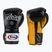 Боксерські рукавички Fairtex Heavy Hitter в мексиканському стилі чорно-жовті