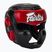 Боксерський шолом для спарингу Fairtex Diagonal Vision - повне покриття голови чорний/червоний