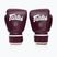 Боксерські рукавички з натуральної шкіри Fairtex бордові