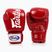 Боксерські рукавички Fairtex Deluxe Tight-Fit червоні
