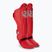 Захист для гомілок та стоп Top King Pro Semi Leather red