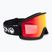 Гірськолижні окуляри DRAGON DX3 L OTG чорні / люмінесцентні червоні іонні
