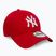 Бейсболка New Era League Essential 9Forty New York Yankees red