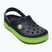 Шльопанці дитячі Crocs Crocband Clog Kids navy/volt green