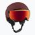 Шолом гірськолижний Atomic Savor Visor Stereo maroon/red stereo
