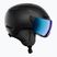 Шолом лижний Atomic Revent Visor Stereo black/blue stereo