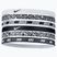 Пов'язки на голову Nike Headbands Printed 6 шт. білі N0002545-176