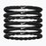 Гумки для волосся Nike Flex Hair Tie 6 шт. black/black/white