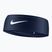 Пов'язка на голову Nike Dri-Fit Fury Classic Headband college navy/white/white