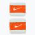 Пов'язка на голову Nike Swoosh Wristbands glacier blue/safety orange/glacier blue