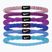 Гумки для волосся Nike Flex Hair Tie 6 шт. elemental pink/bold berry/white
