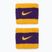 Пов'язка на голову Nike Swoosh Wristbands university gold/court purple/university gold