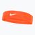 Пов'язка на голову Nike Swoosh Classic Headband team orange/white