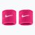 Напульсники Nike Swoosh Classic Wristbands 2 шт. vivid pink/white