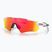 Сонцезахисні окуляри Oakley Radar EV Path поліровані білі/призмові рубінові