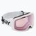 Маска лижна Oakley Flight Tracker factory pilot white/prizm snow hi pink iridium OO7105-14
