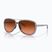 Окуляри сонцезахисні Oakley Split Time matte trans lilac/prizm brown gradient