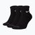 Шкарпетки Nike Everyday Plus Cushioned Ankle 3 пари black/white