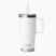 Термокружка YETI Rambler Straw 739 ml white