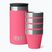 Чарки туристичні YETI Shot 48 ml 4 pcs. tropical pink