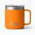 Термокружка YETI Rambler CL 295 ml king crab orange