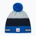 Шапка зимова Eisbar Star Pompon SA blue/cobalt