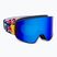 Маска лижна Red Bull SPECT Rush Polarised matt blue/blue/brown blue mirror/blue snow 001