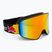 Окуляри гірськолижні Red Bull SPECT Rush black/red snow - orange with red mirror