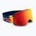 Окуляри гірськолижні Red Bull SPECT Rush matt blue/orange with red mirror