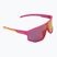 Окуляри сонцезахисні Red Bull SPECT Dash neon pink/smoke with pink-yellow mirror