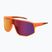 Окуляри сонцезахисні Red Bull SPECT Dash matt clear neon-orange/smoke with red-purple mirr