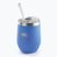 Кружка термічна GSI Outdoors Glacier SS Tumbler 355 мл blue aster