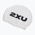 2XU Силіконова шапочка для плавання біла/біла