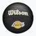Баскетбольний м'яч Wilson NBA Team Tribute Mini Los Angeles Lakers WZ4017601XB3 Розмір 3