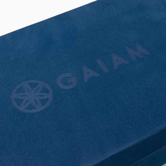 Блок для йоги  Gaiam синій 62912 9
