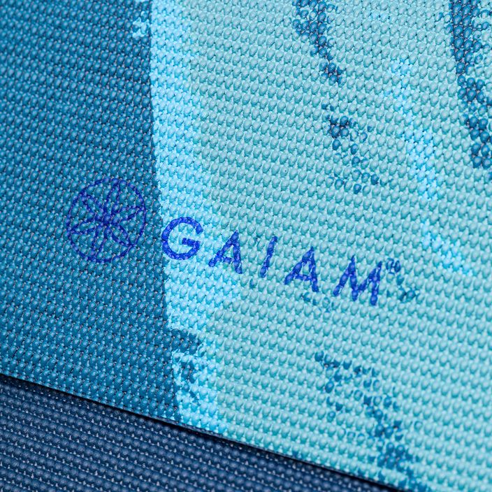 Килимок для йоги  Gaiam Pacific Harbor 4 мм синій 63069 4