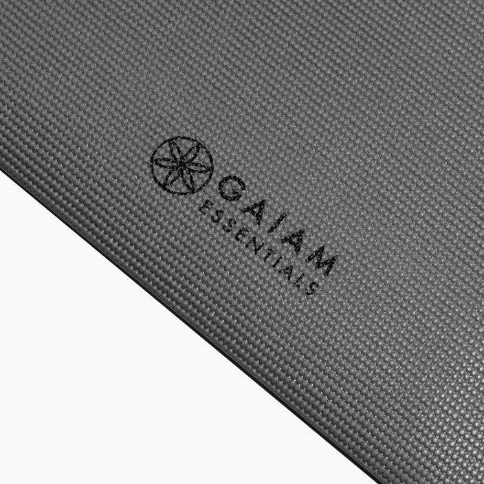 Килимок для йоги  Gaiam Essentials 6 мм сірий 63317 4