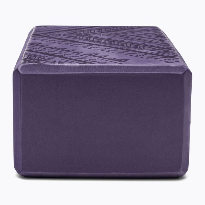 Блок для йоги  Gaiam фіолетовий 63682 2